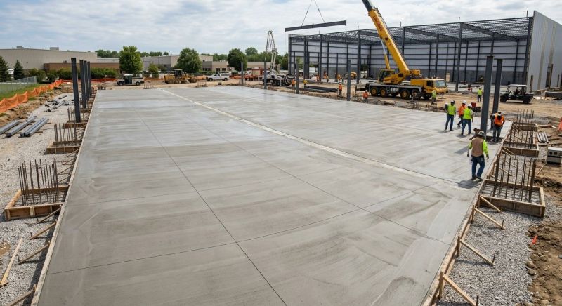 Commercial Slab Construction in San Jose, CA